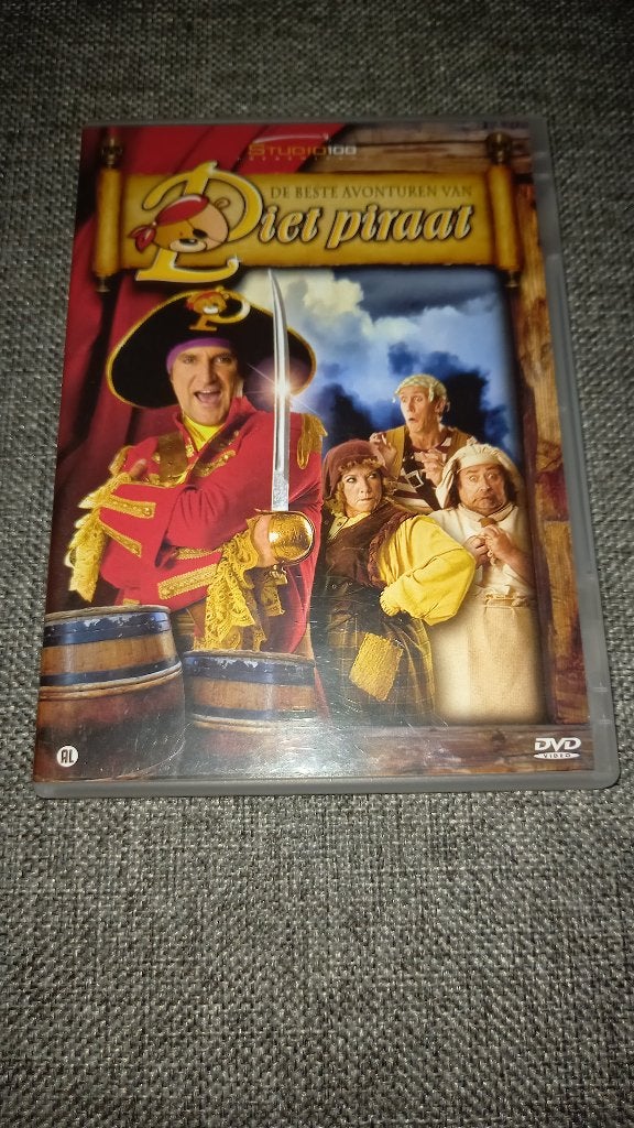 DVD Piet Piraat, Ophalen of Verzenden, Gebruikt