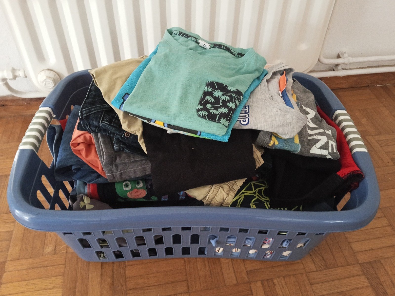 kledingpakket maat110, Enlèvement