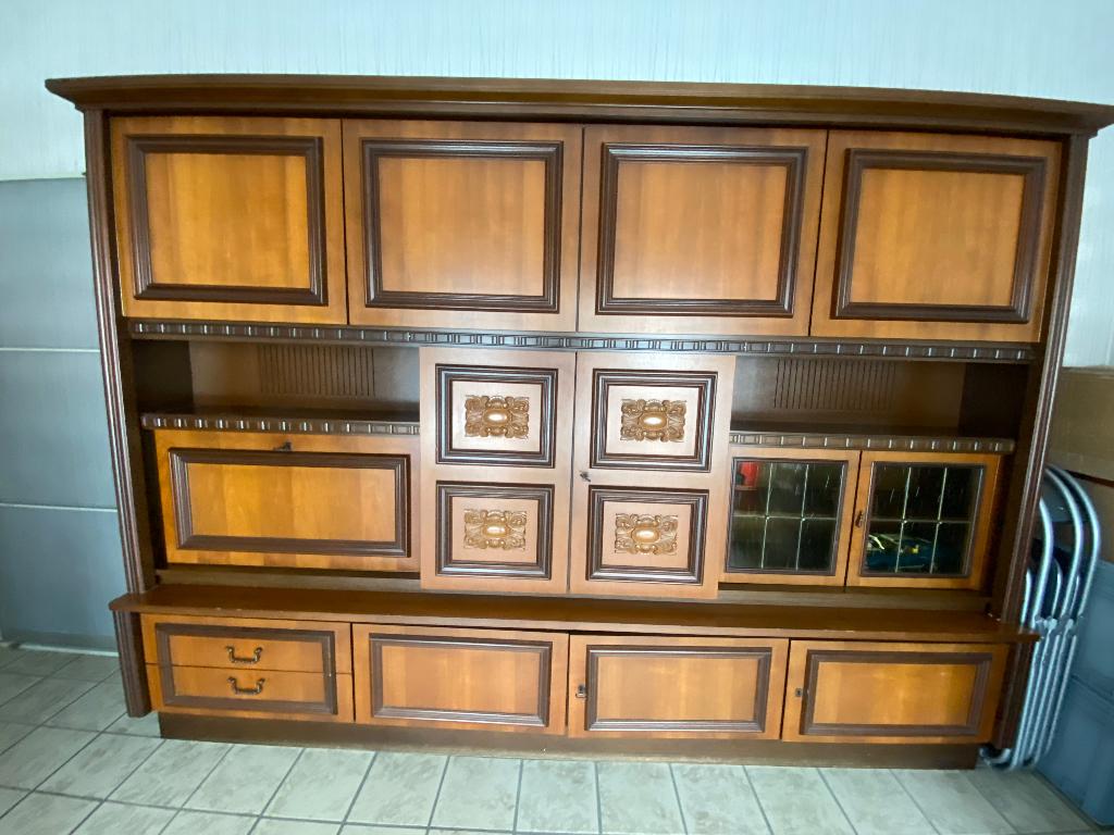 Living wandkast 2 delig 255 cm Breed 186 cm hoog, Ophalen