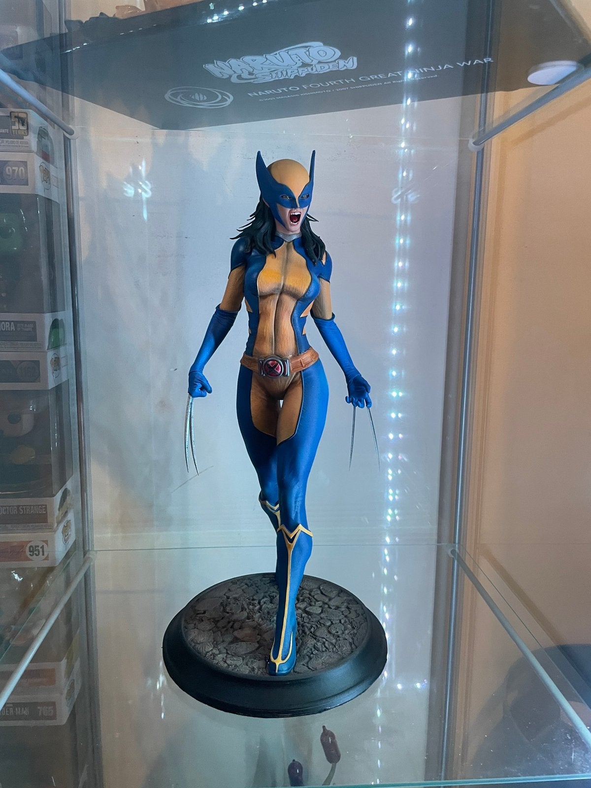 Statue resine X-23 custom de 45 cm X-men, Collections, Enlèvement, Comme neuf