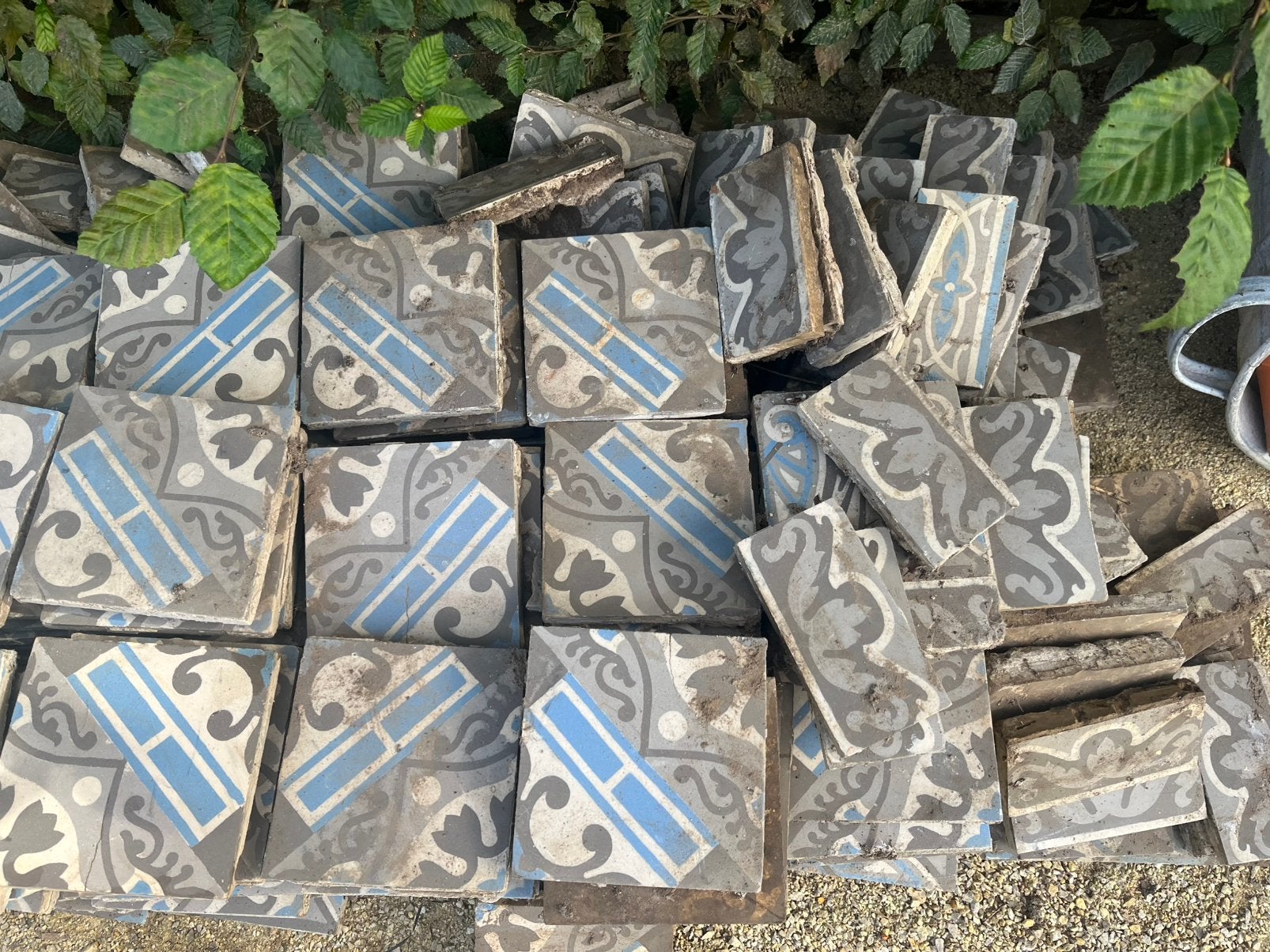 Retro / antiek terras vloertje, Doe-het-zelf en Bouw, Ophalen