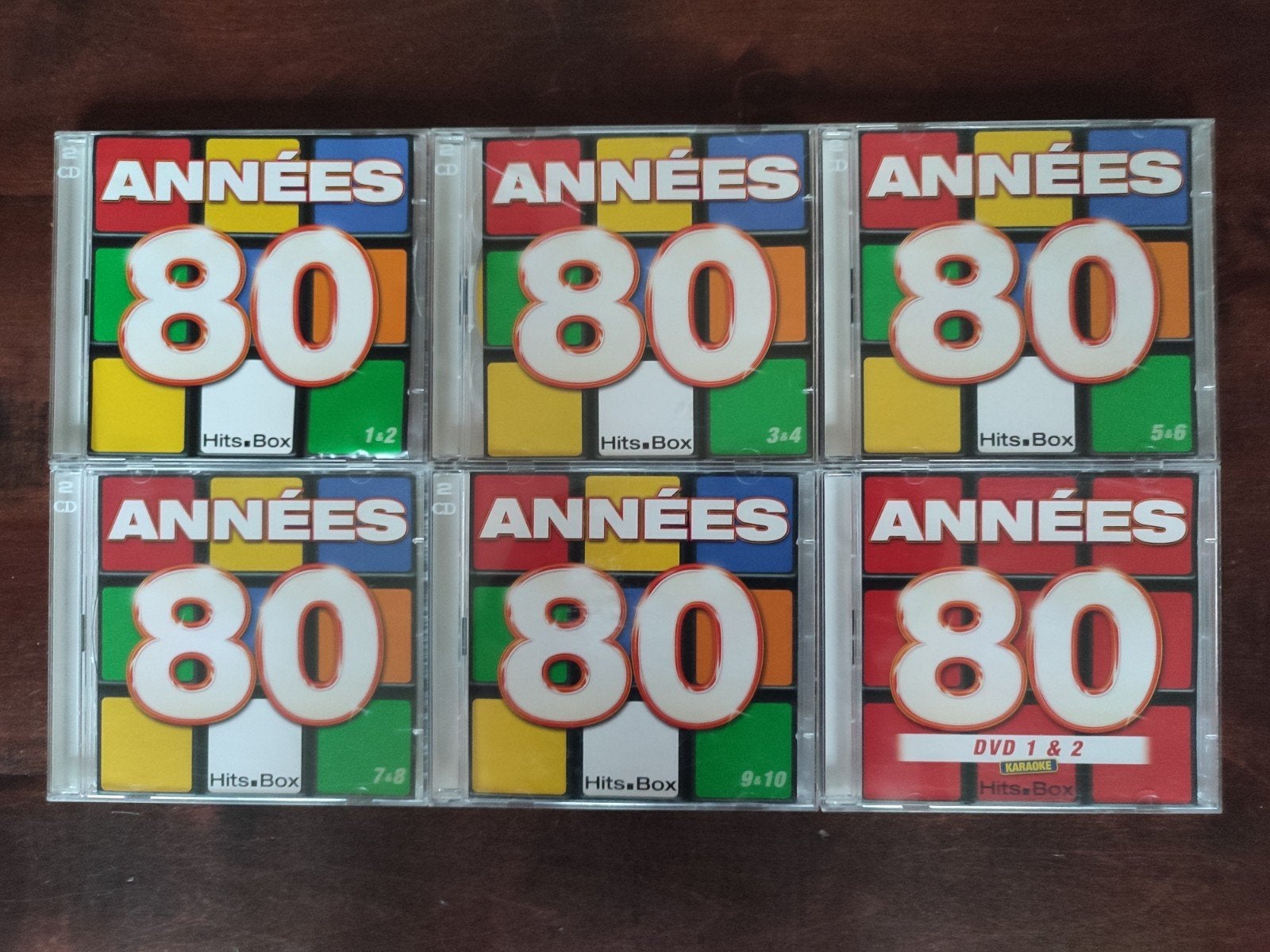 10-CD + 2-DVD : ANNEES 80 HITS, Ophalen of Verzenden