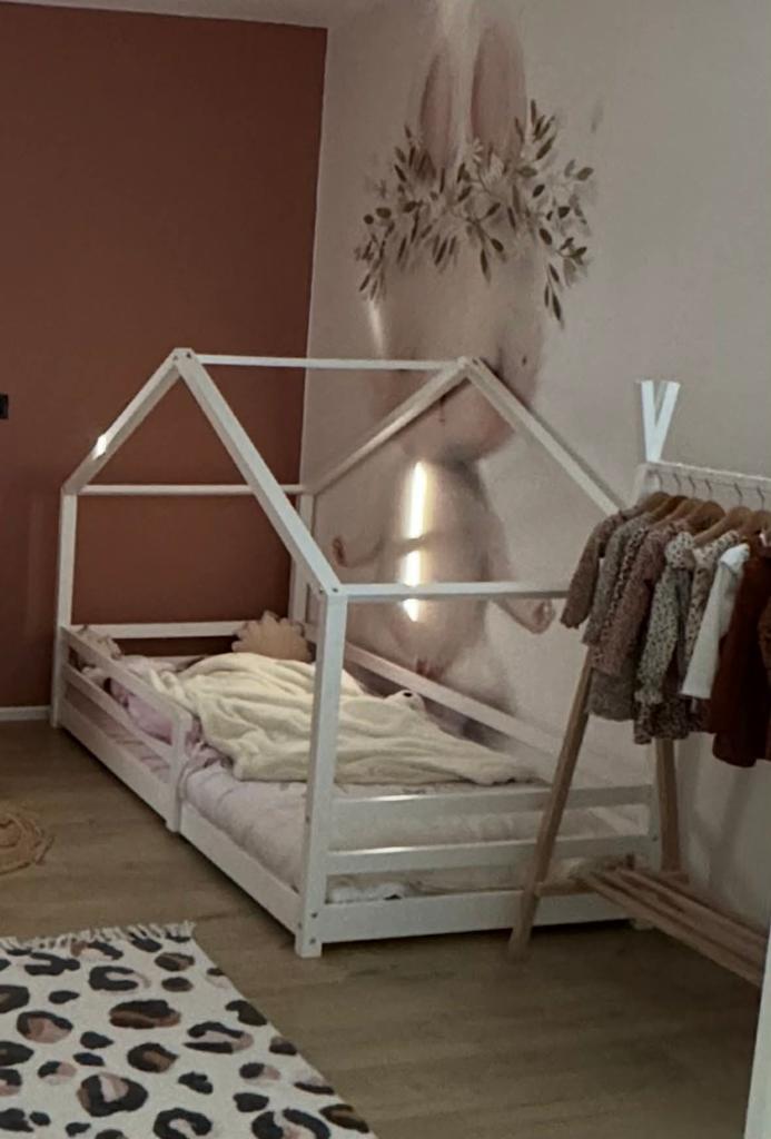 Lit cabane, Enlèvement, Comme neuf, Matelas