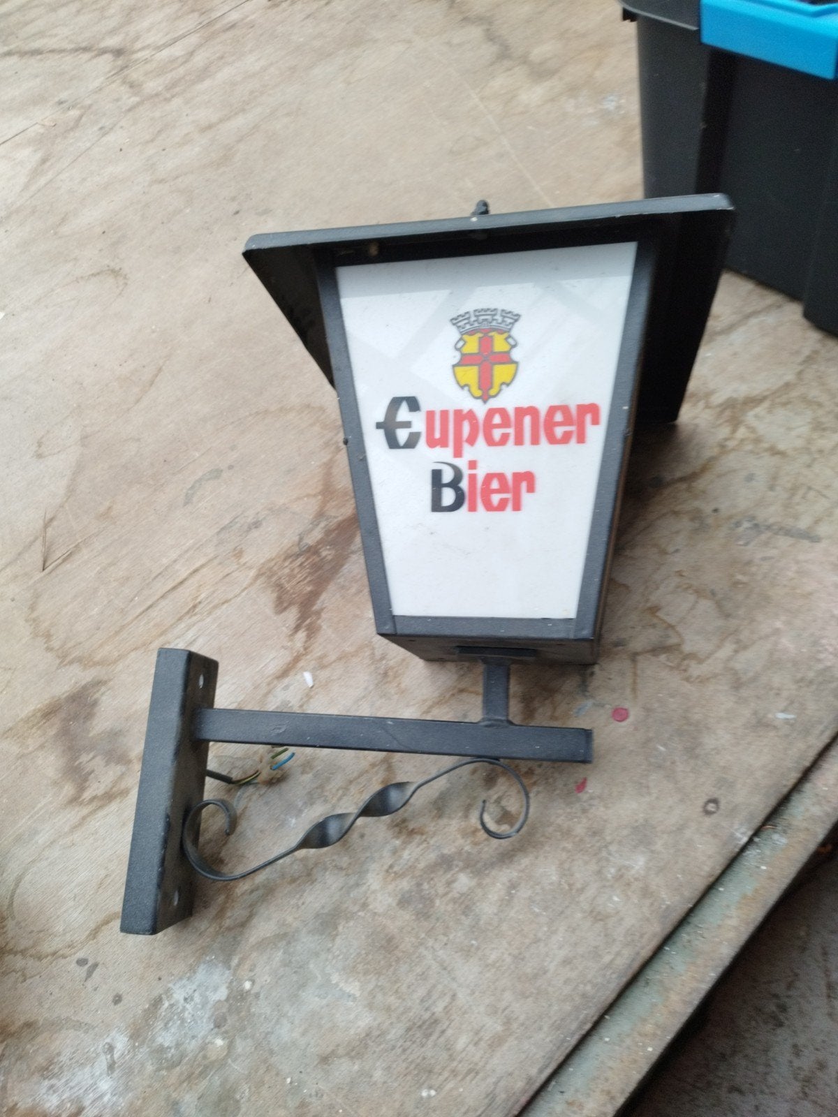 lanterne lumineuse Eupener bier, Enlèvement, Comme neuf