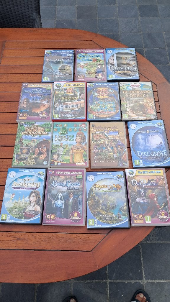 Vijftien spellen voor pc, Games en Spelcomputers, Ophalen of Verzenden, Gebruikt, Eén computer