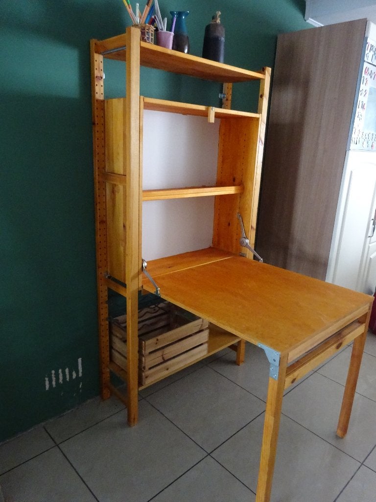 Meuble multi fonctions Ikea, Maison & Meubles, Tables | Tables d'appoint, Bois, Enlèvement