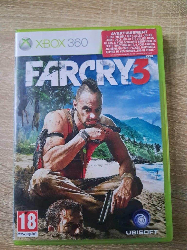 Farcry 3  "xbox360", Enlèvement, Comme neuf, À partir de 18 ans