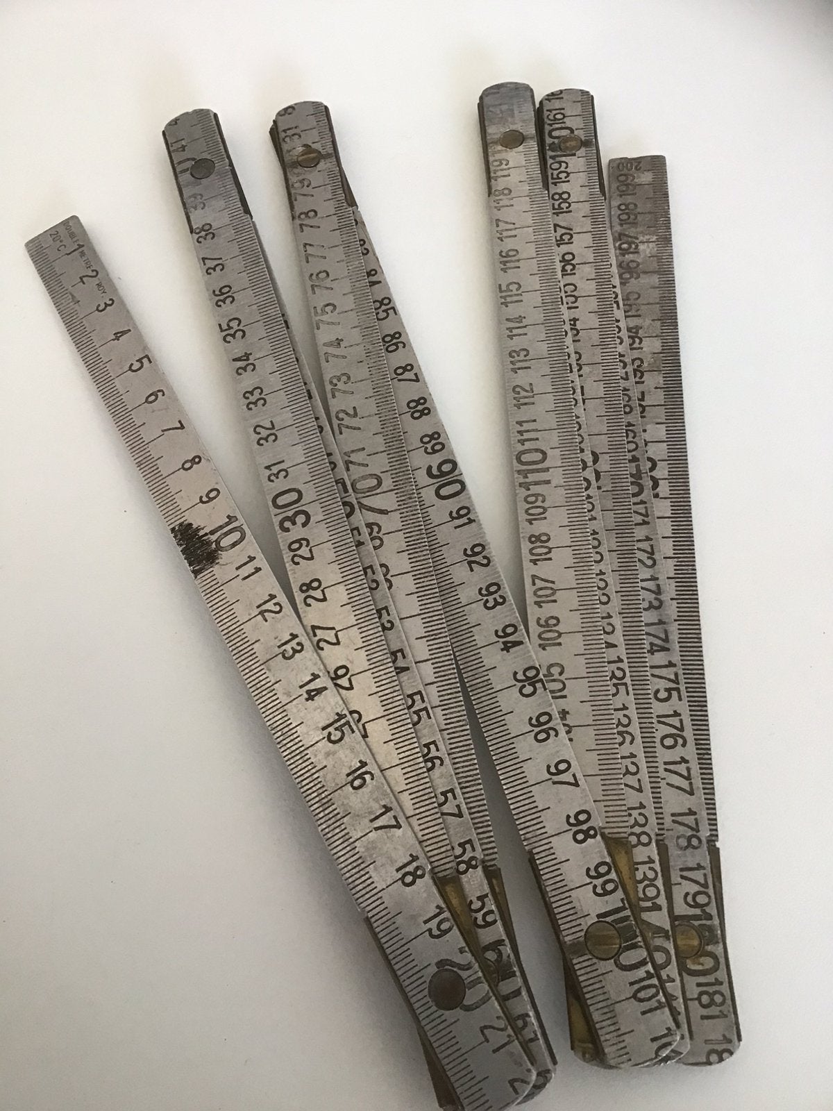 Oude plooimeter, Antiek en Kunst, Ophalen of Verzenden