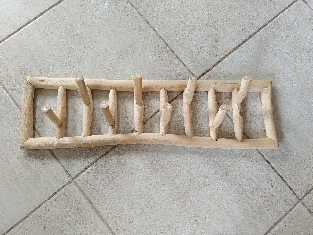 Houten kapstok casa, Huis en Inrichting, Woonaccessoires | Kapstokken, Gebruikt, Minder dan 100 cm, Hout, Ophalen