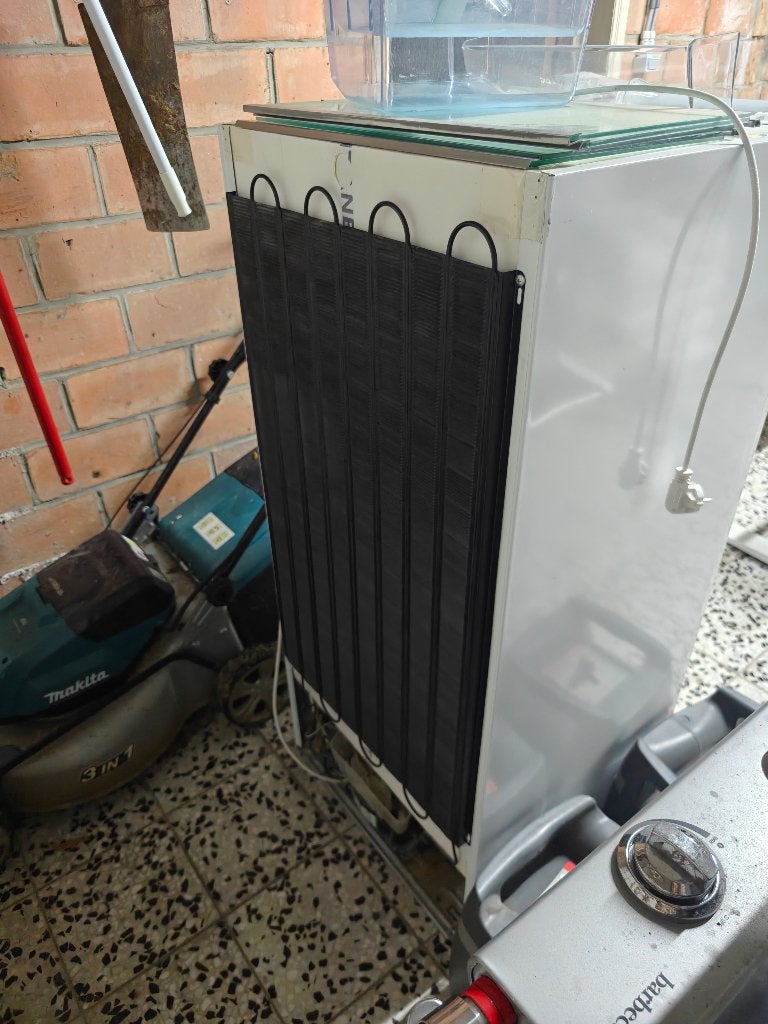 Witte AEG inbouwfrigo, Ophalen, 45 tot 60 cm, Zonder vriesvak, Gebruikt
