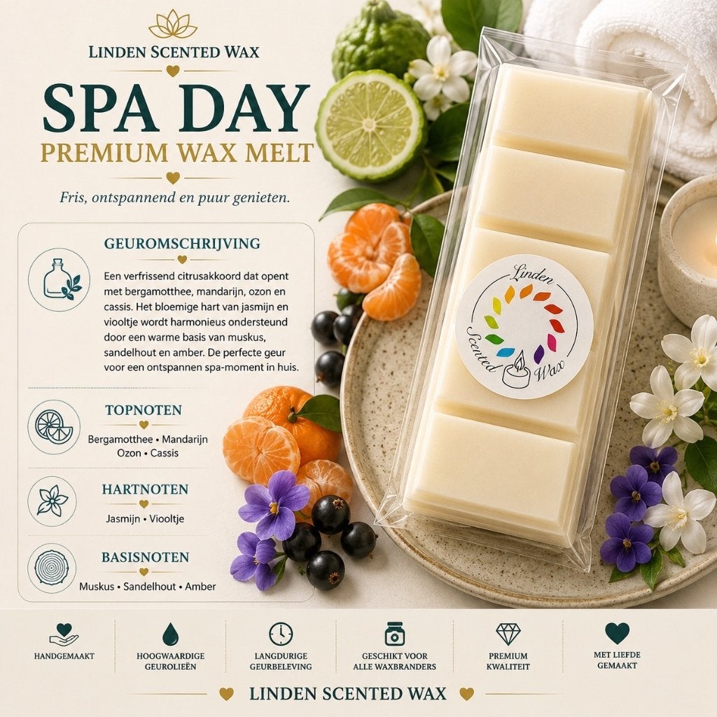 Le parfum Waxmelts SPA DAY fait fondre la cire fraîche, Enlèvement ou Envoi, Neuf, Cire, Bougie