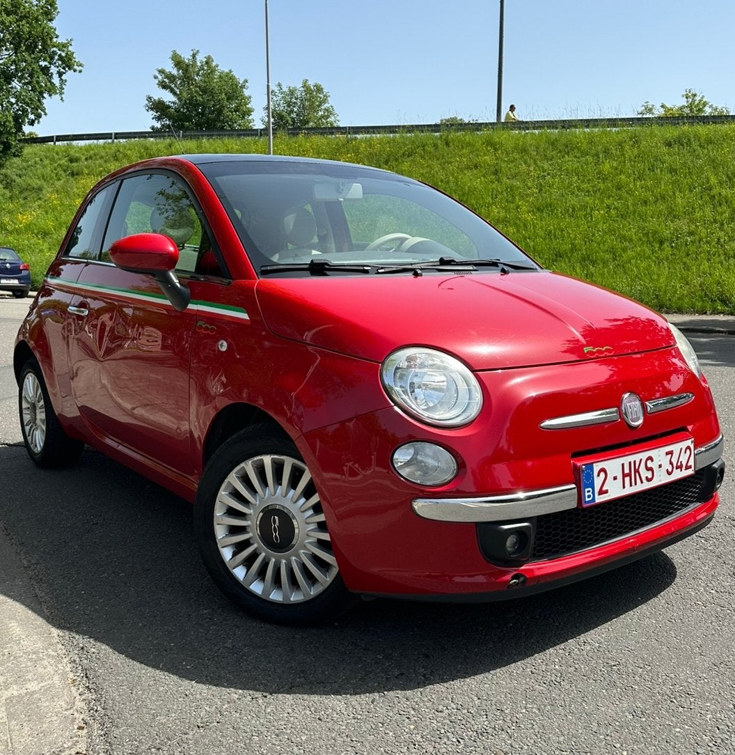 Fiat 500 1.2 Lounge • Panodak • 1er propriétaire • Entretenu, Euro 5, Achat, 5 places, Particulier