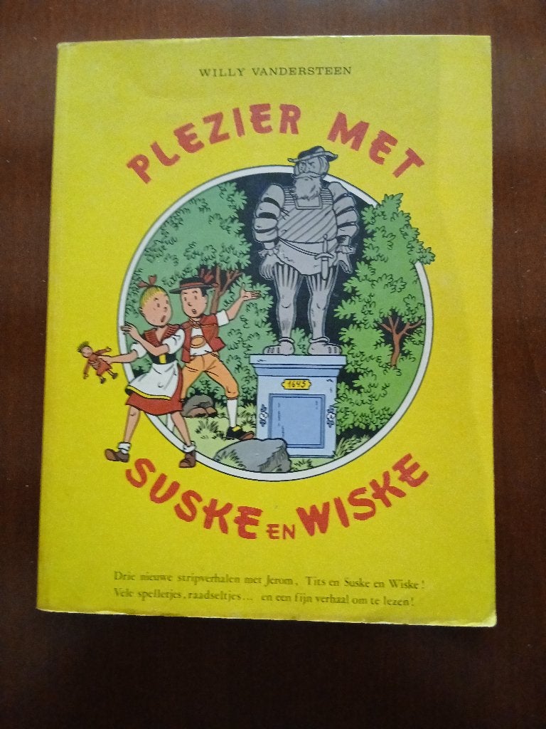 Plezier met Suske en Wiske 1, 2 en 3, Gelezen, Ophalen of Verzenden, Studio Vandersteen, Meerdere stripboeken