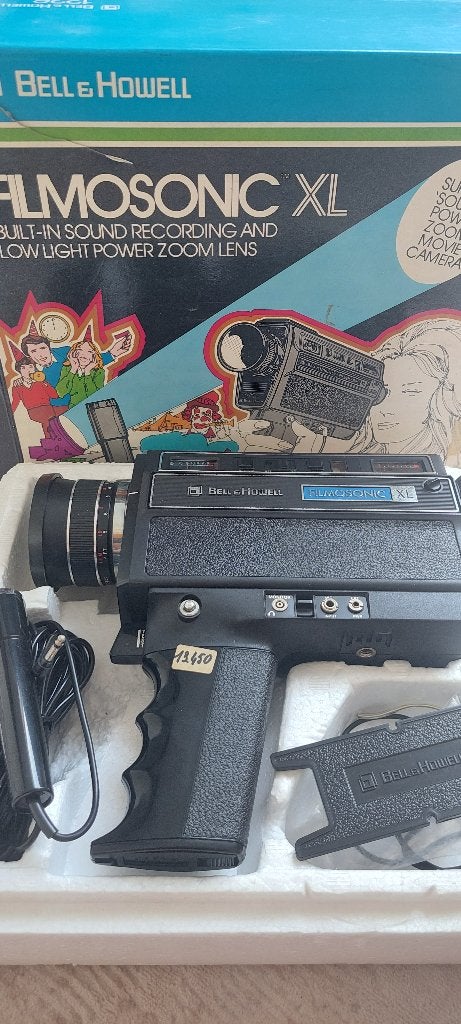 Bell & Howell Filmosonic XL Super 8 Geluidsfilmcamera 1236, Ophalen of Verzenden, 8mm, Camera