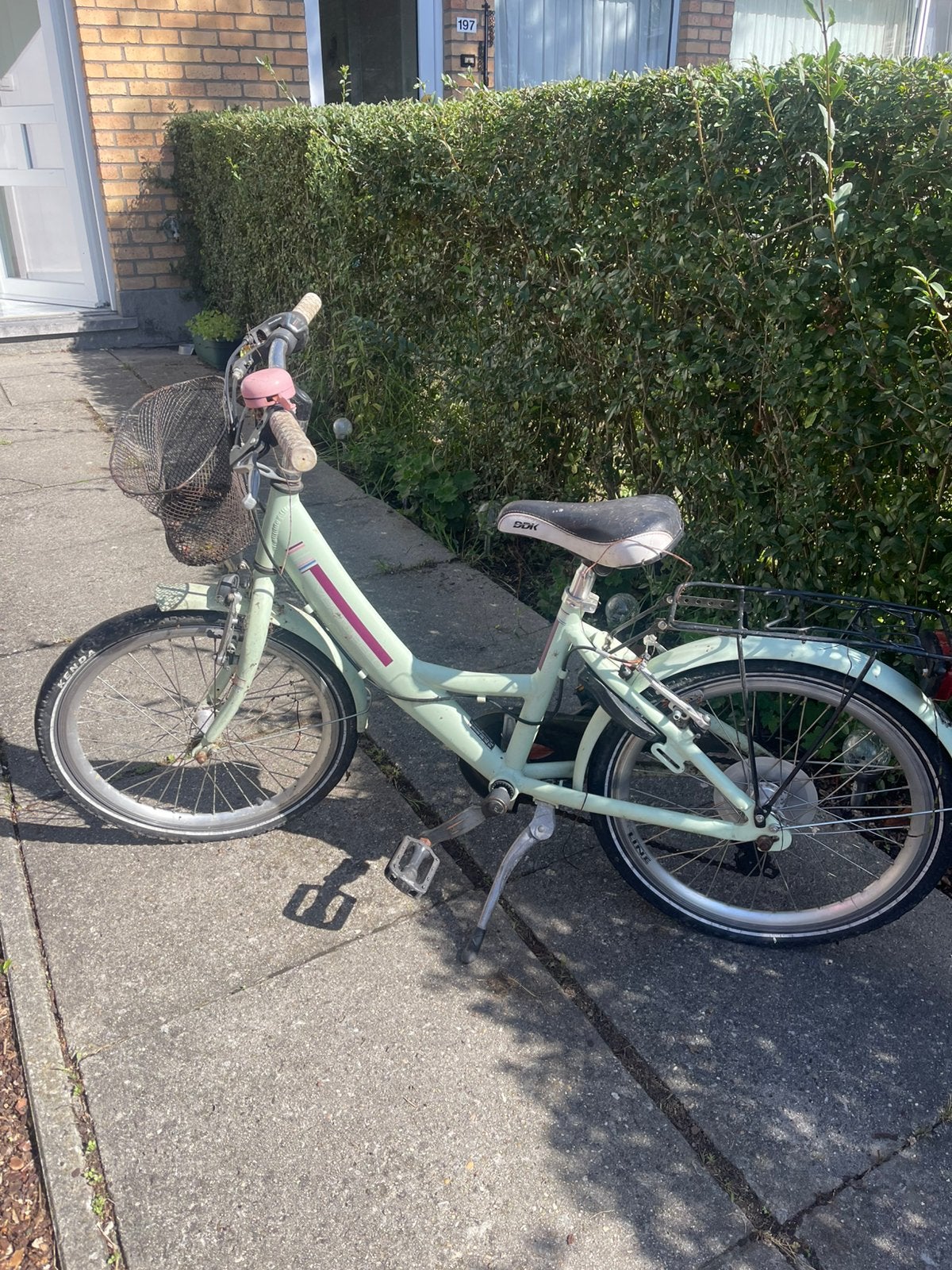 Meisjesfiets, Ophalen