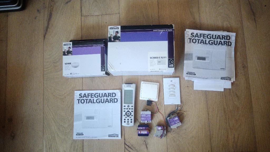 Marmitek set alarm en domotica (X-10 en draadloos), Enlèvement, Utilisé, Autres types