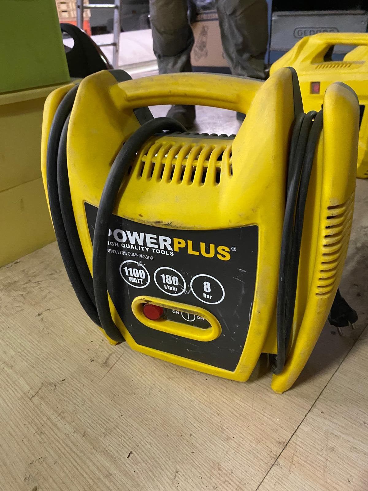 Powerpus compressor, Enlèvement