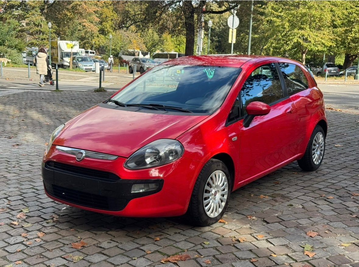 Fiat punto 1.2 essence , airco , 126.000km , 02.2012 , Euro5, Autos, Rouge, Euro 5, Achat, Entreprise
