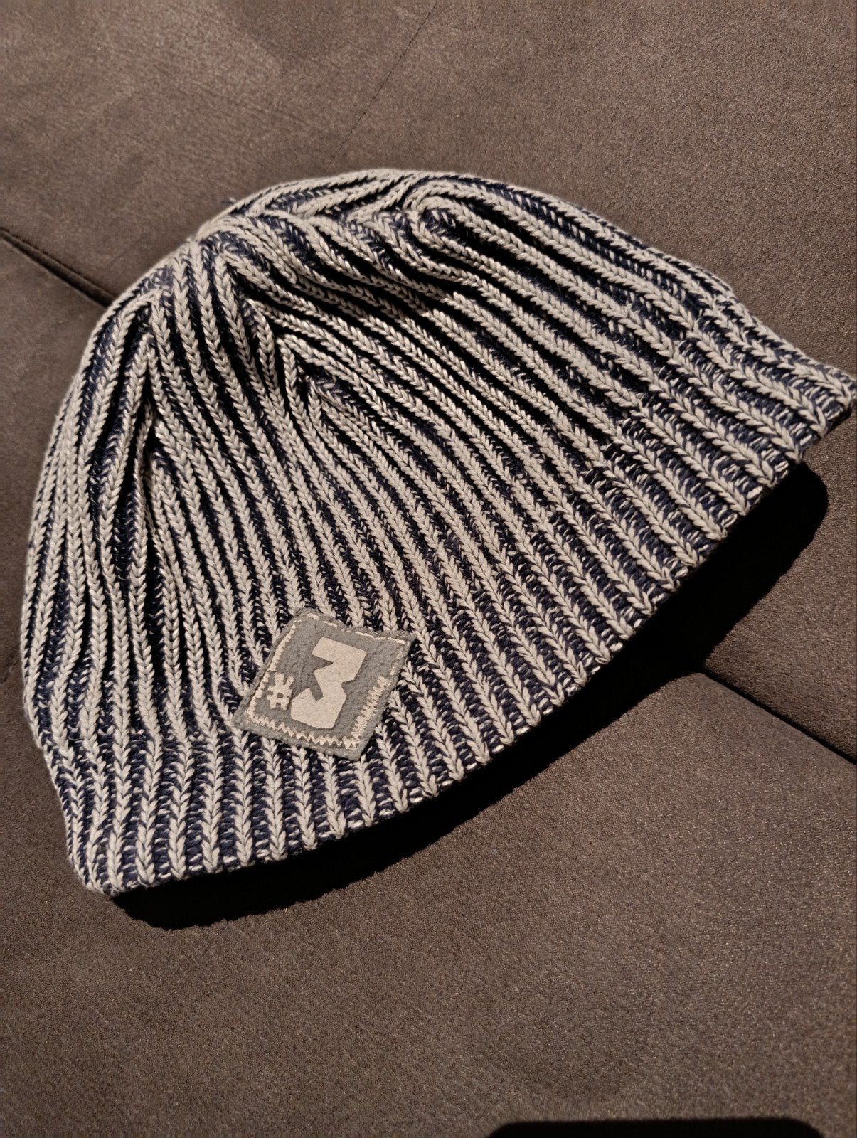 Bonnet en coton avec doublure polaire taille 52/54, Enlèvement