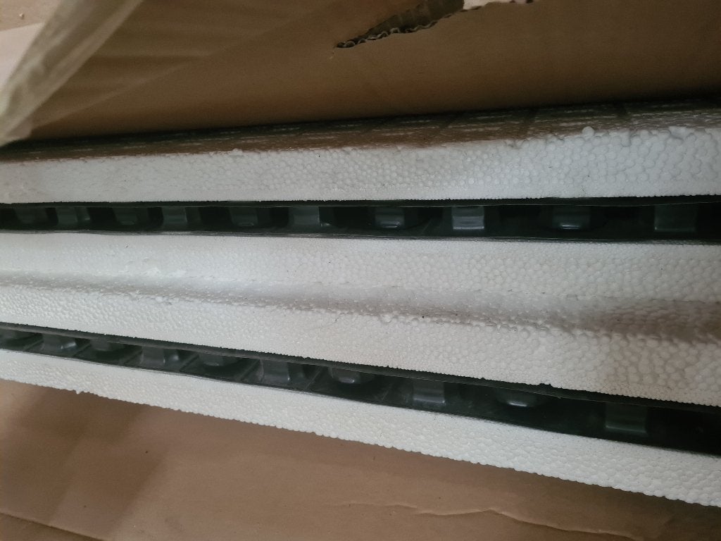 Noppenplaat voor vloerverwarming met isolatie, Doe-het-zelf en Bouw, Verwarming en Radiatoren, Ophalen, Nieuw
