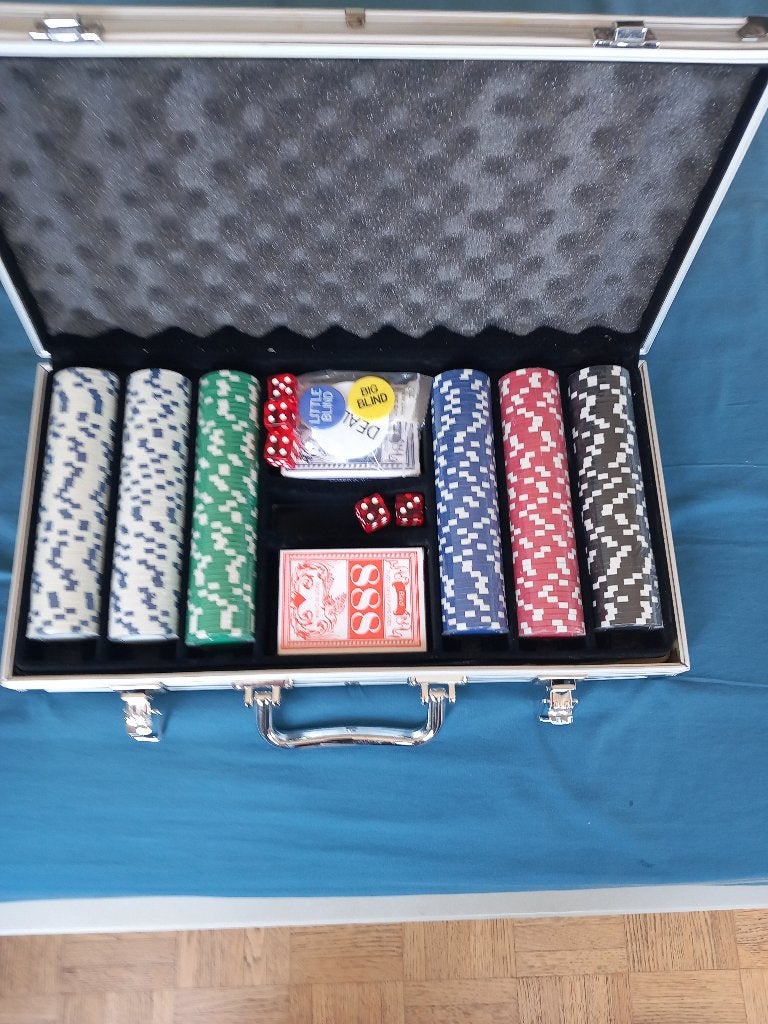 Mallette de Poker Texas Hold'em, Enlèvement, Neuf