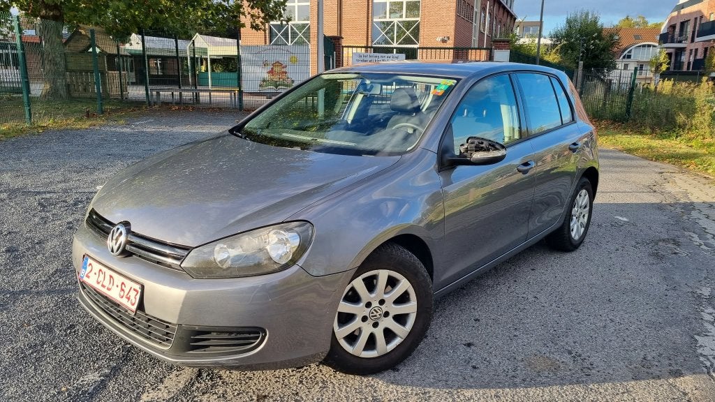2010 VW Golf 6 Euro 5 Essence 209000km 3650€ CT OK + 4 Roues, Achat, 149 g/km, 5 portes, 59 kW