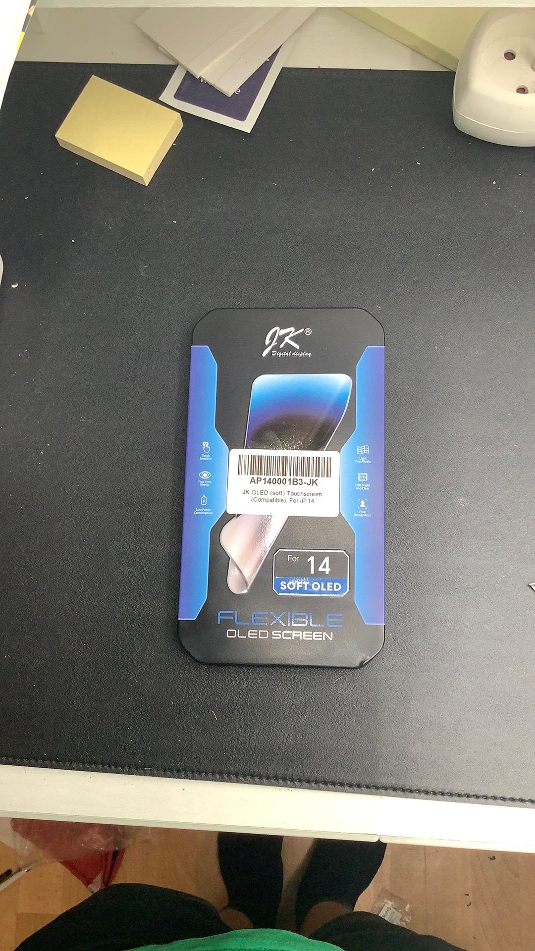 JK Soft Oled vervangdisplay iphone 14 met garantie, Ophalen, Nieuw
