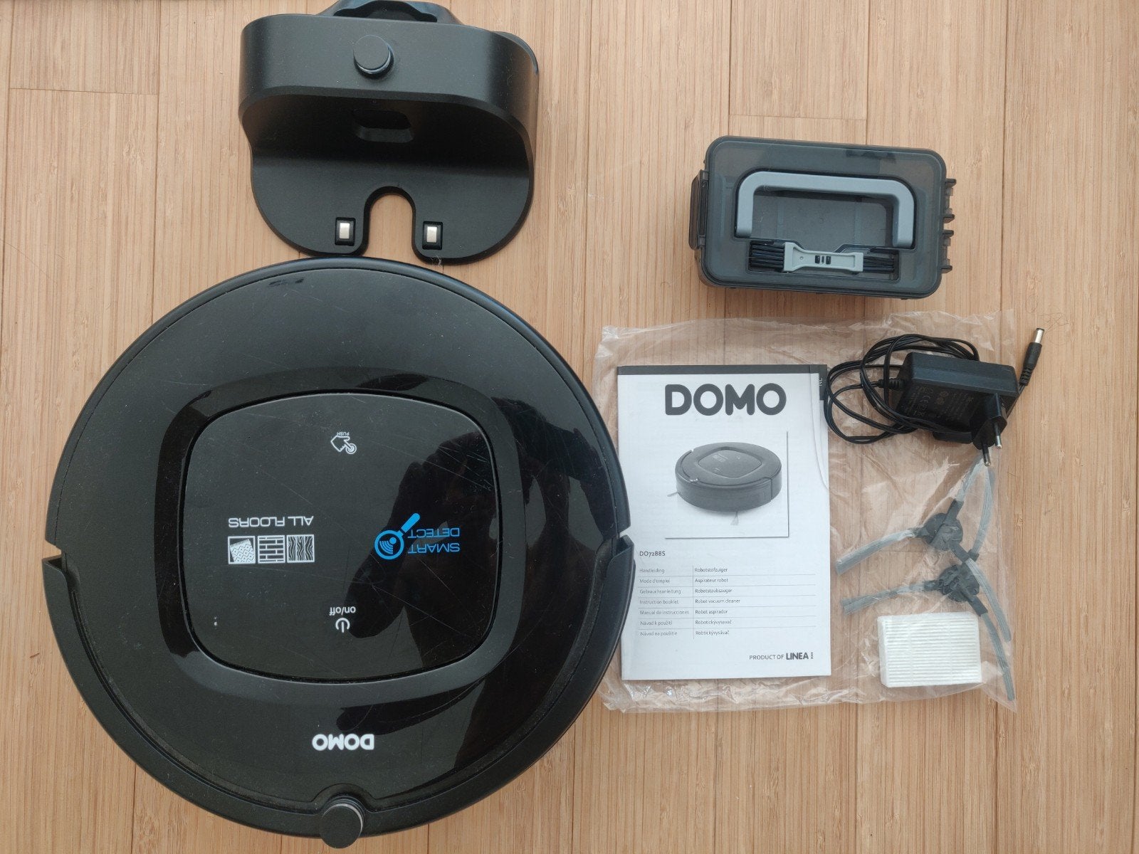 Aspirateur Domo D07288S, Enlèvement