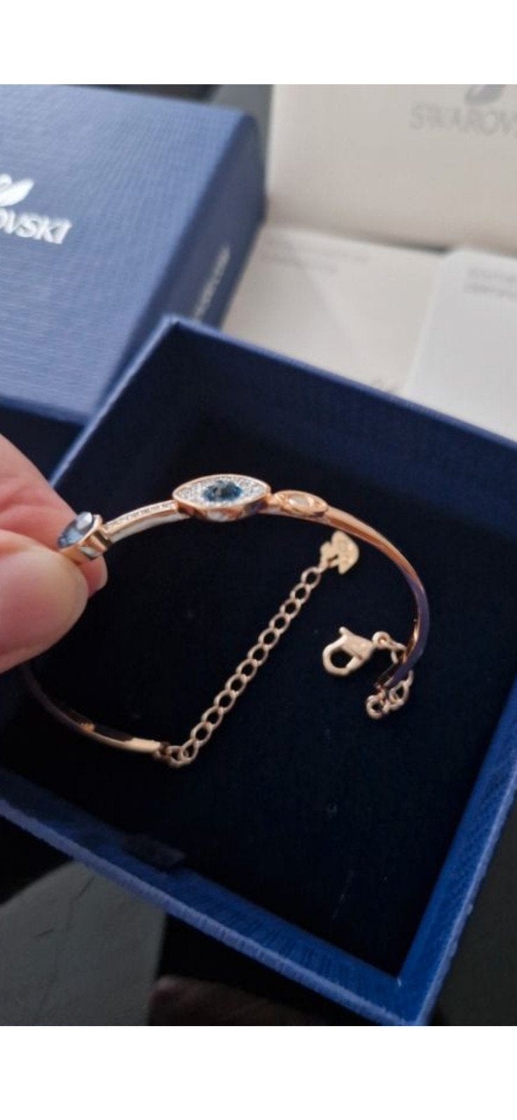 swarovski bracelet, Handtassen en Accessoires, Armbanden, Verzenden, Nieuw, Roze