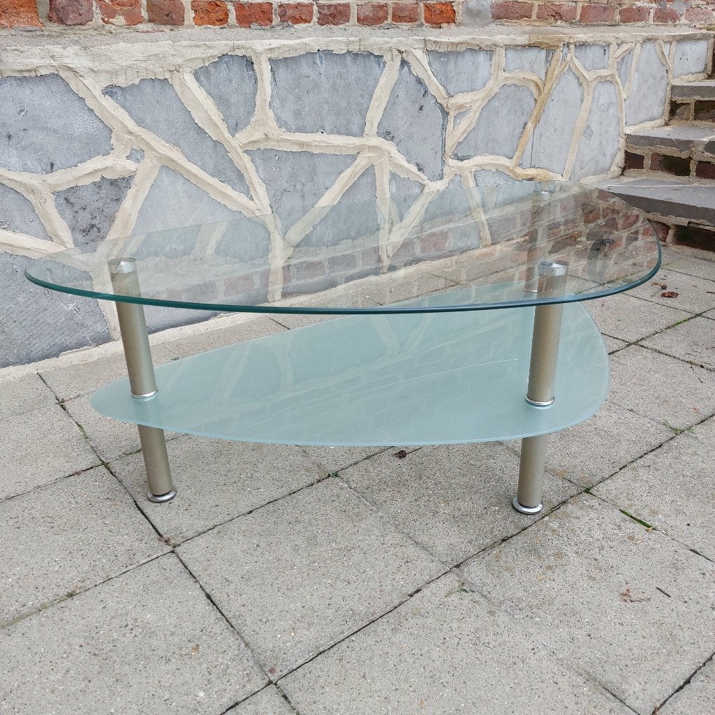 Table basse en verre, Maison & Meubles, Enlèvement, Verre
