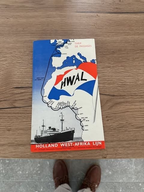 Holland West afika lijn HWAL, Collections, Marine, Neuf, Info@hollwest.li, Enlèvement ou Envoi, Holland west afrika lijn