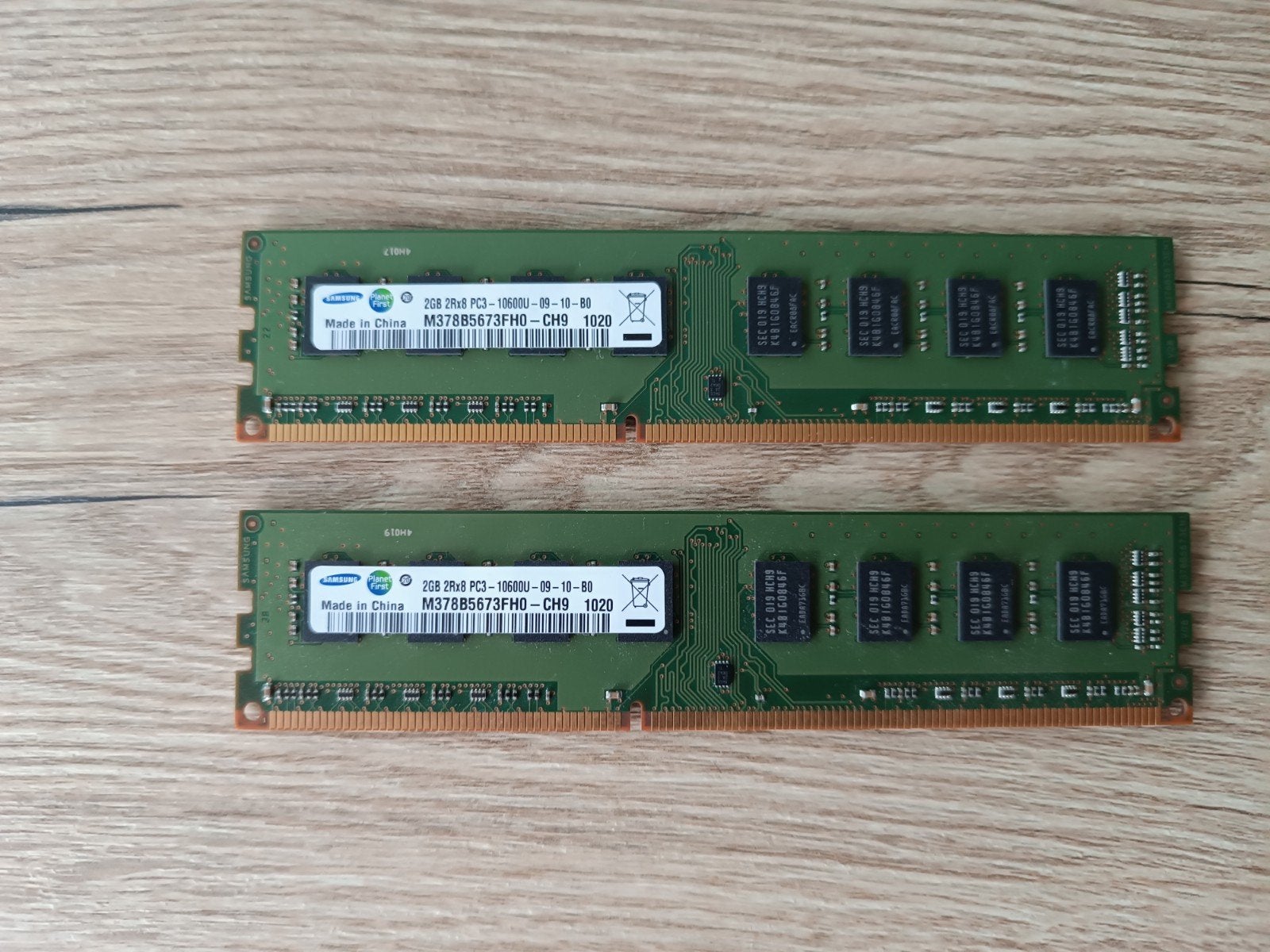 Samsung 2x2gb ddr3, Computers en Software, RAM geheugen, Ophalen, DDR3