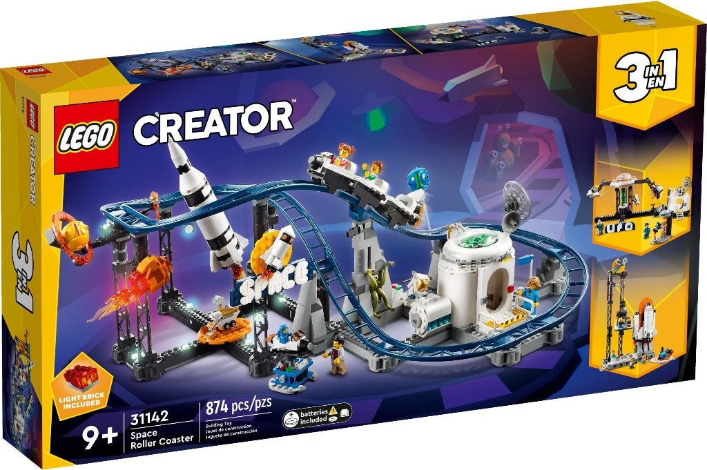 Lego 31142 - Space Roller Coaster, Enfants & Bébés, Neuf, Lego, Ensemble complet, Pièces supplémentaires incluses