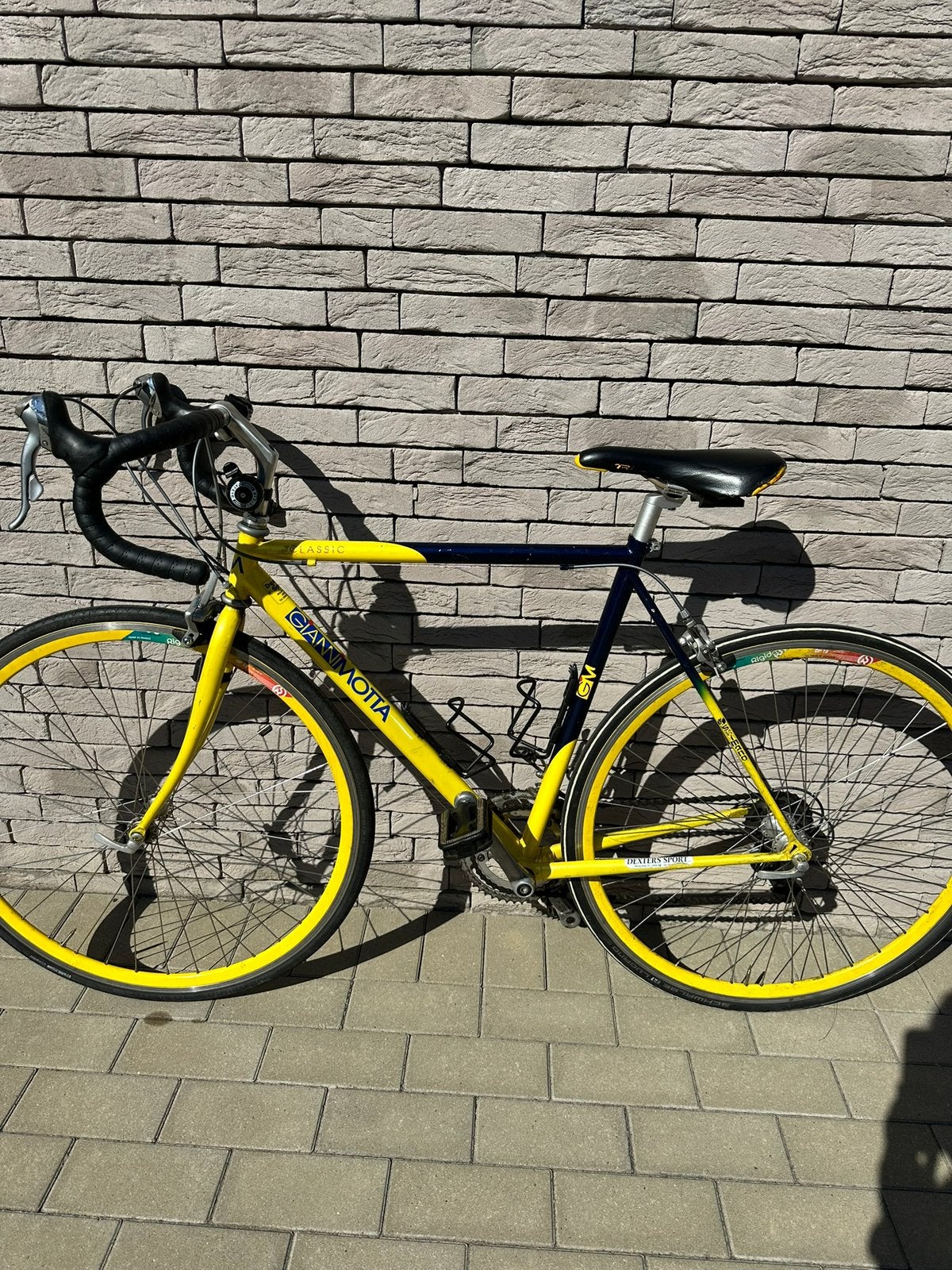 Gianni Motta fiets, Ophalen, Gebruikt