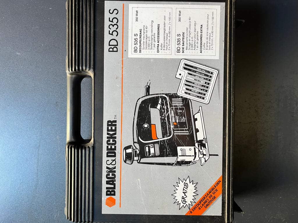 Decoupeerzaag, Doe-het-zelf en Bouw, Gereedschap | Zaagmachines, Ophalen, Gebruikt, Decoupeerzaag, 30 tot 70 mm