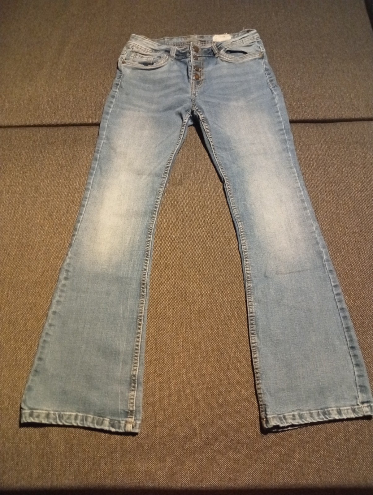 Jeansbroek maat 38, Kleding | Dames, Ophalen, Blauw, W30 - W32 (confectie 38/40)