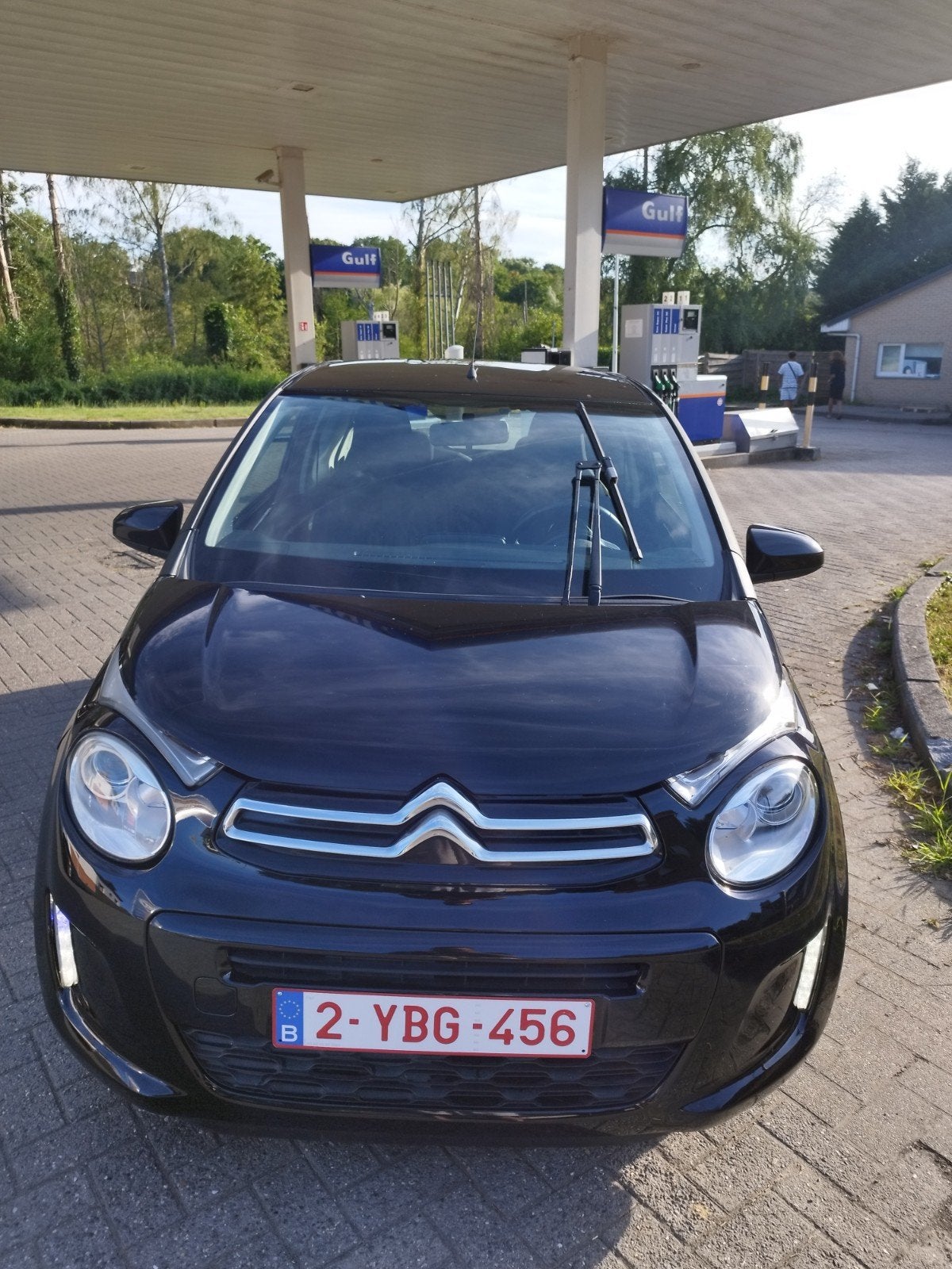 Citroën C1 Essence Lez 2030, Euro 5, Stof, Zwart, Parkeersensor