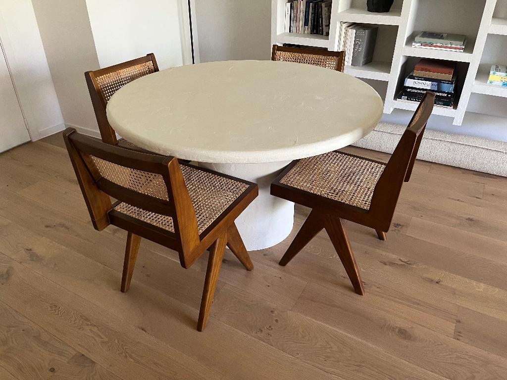 Eettafel met stoelen, Ophalen, Nieuw, Rond