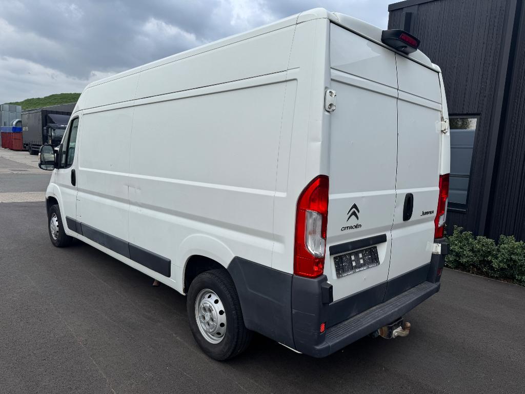 Jumper 2014 L3H2 airco trekhaak , roze formulier, Auto's, Voorwielaandrijving, 4 cilinders, Citroën, Wit