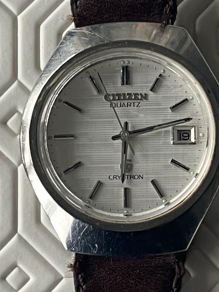 citizen cryston vintage, Montre-bracelet, Enlèvement ou Envoi, Citizen, Acier