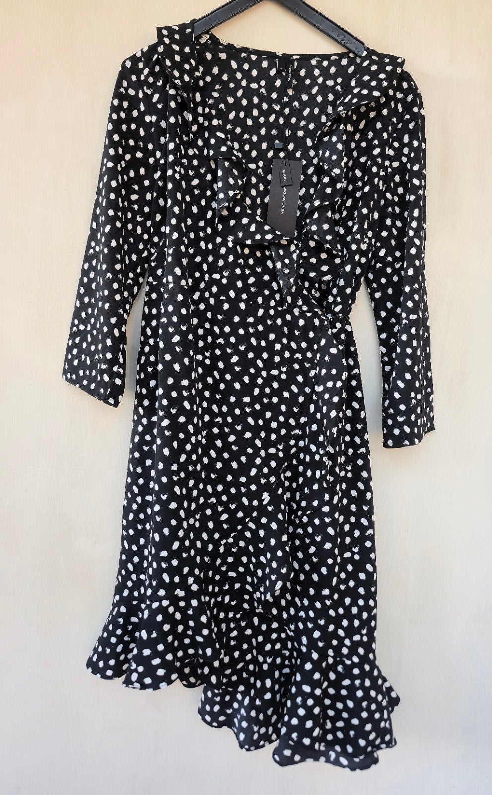 NOUVEAUTÉ avec étiquette de prix : robe portefeuille Vero Mo, Neuf, Enlèvement ou Envoi, Vero Moda, Taille 34 (XS) ou plus petite