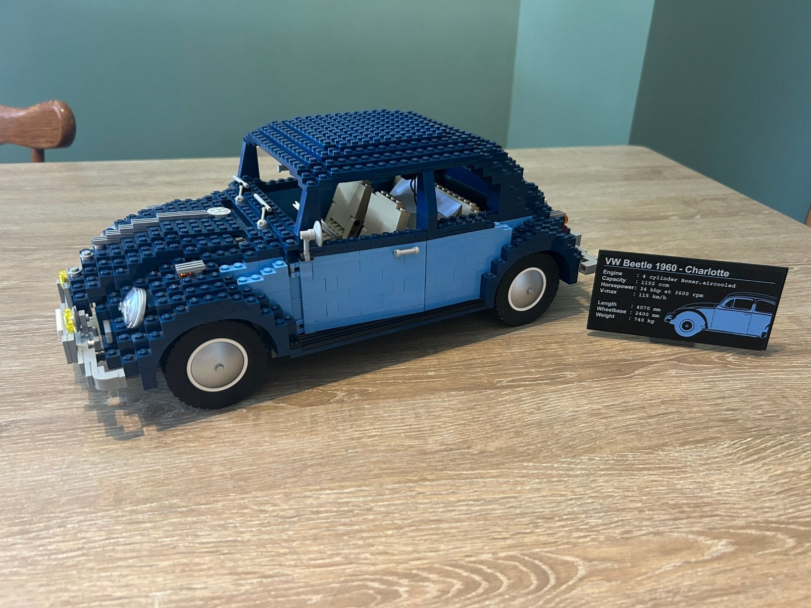 Lego VW Kever 10187, Lego, Ensemble complet, Comme neuf, Enlèvement