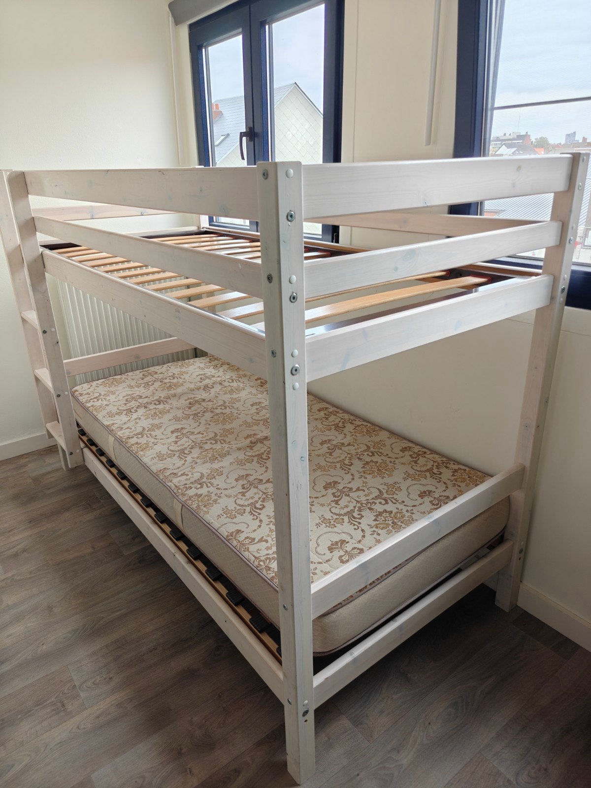 Stapelbed voor 2 personen, Huis en Inrichting, Slaapkamer | Stapelbedden en Hoogslapers, Ophalen, Stapelbed