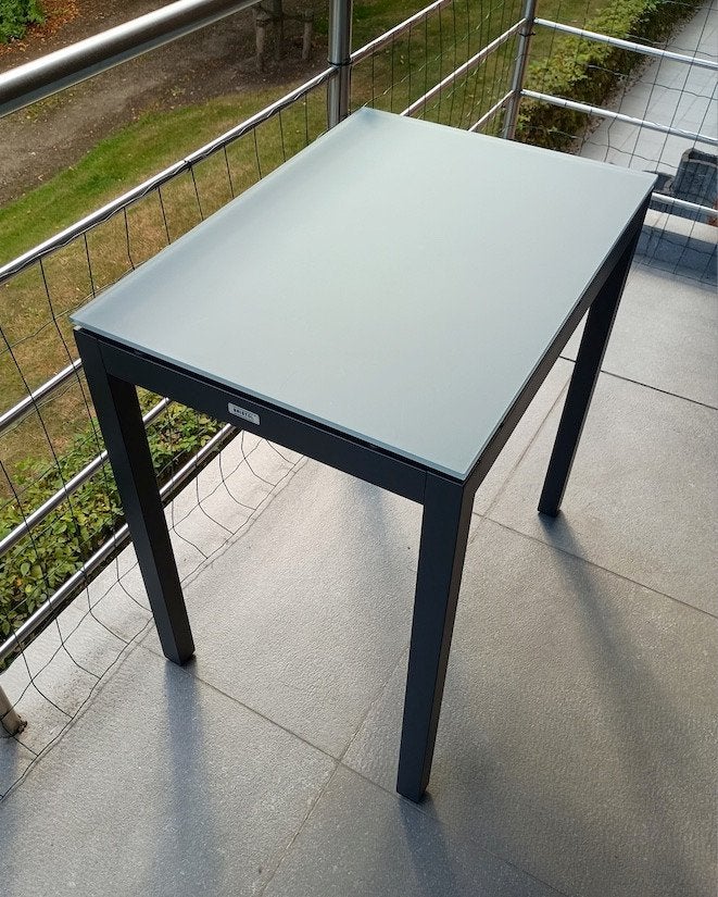 aluminium tafel, ideaal voor terras appartement etc, Ophalen, Gebruikt, Aluminium