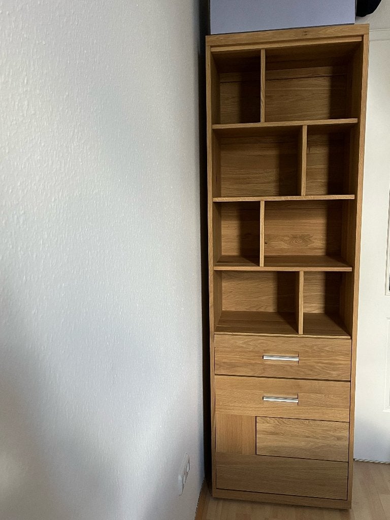 Boekenkast Eik, Ophalen, Zo goed als nieuw, Eikenhout