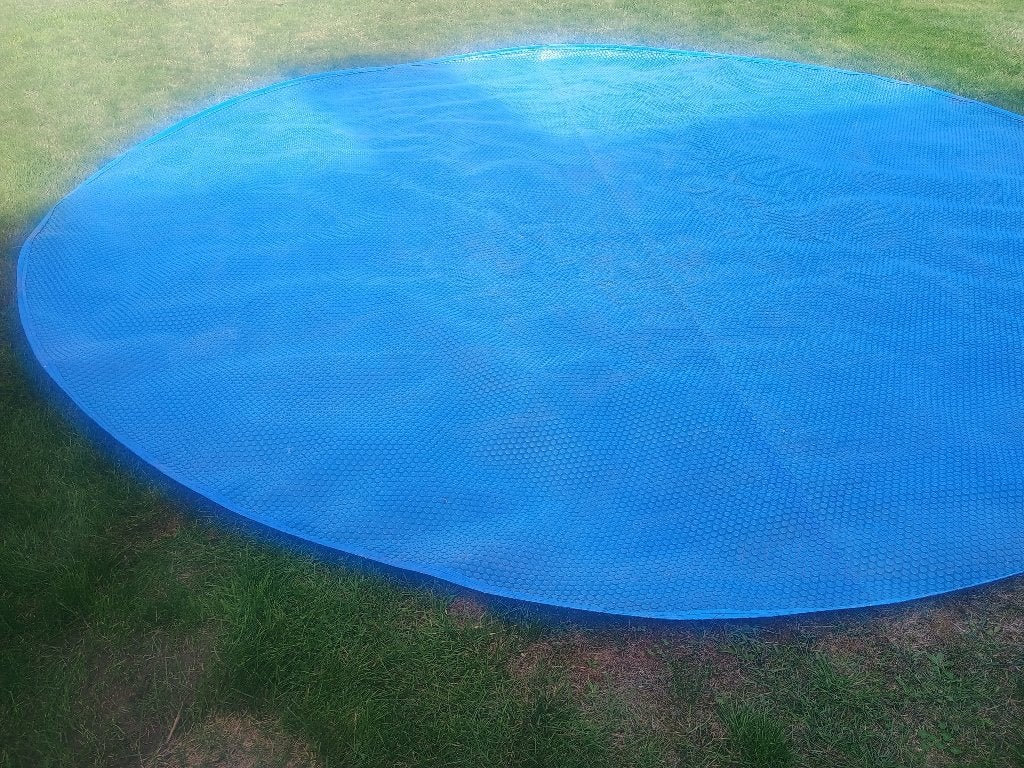 rond afdekzeil voor zwembad 4m41 cm, Tuin en Terras, Ophalen, Zo goed als nieuw, Afdekzeil