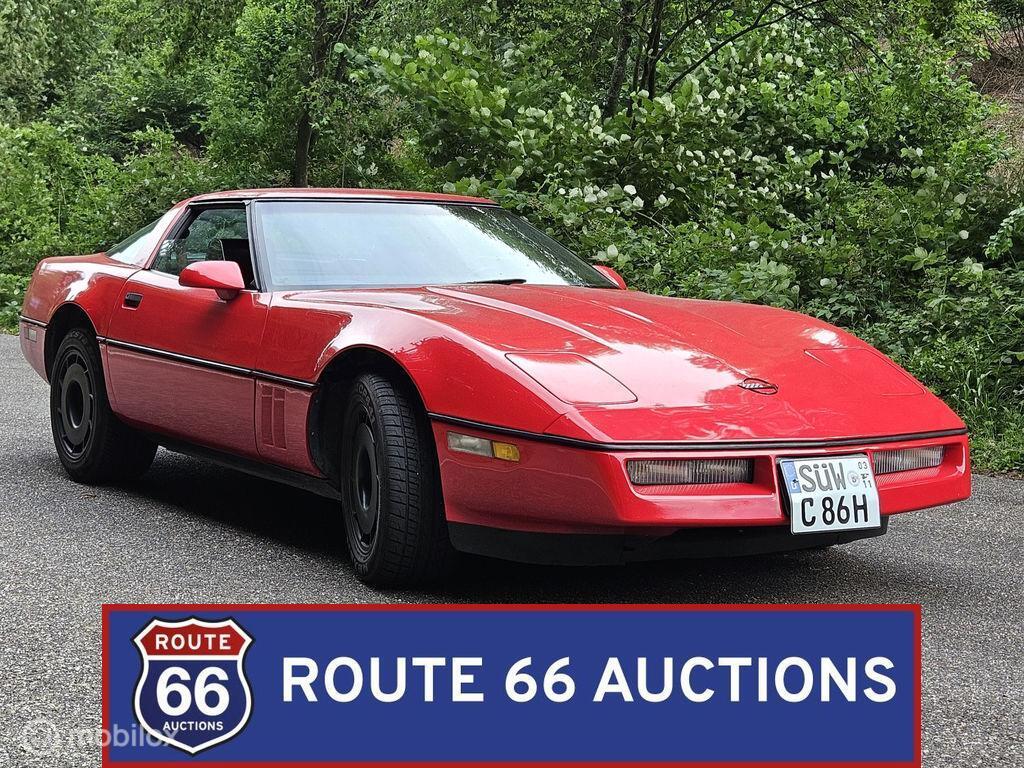 Chevrolet Corvette C4 | 1984 | Route 66 Auctions, Chevrolet, Zwart, Bedrijf, Handgeschakeld