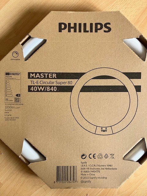 circle lamp, zie foto!, Ophalen, Overige stijlen, Nieuw, Overige fittingen