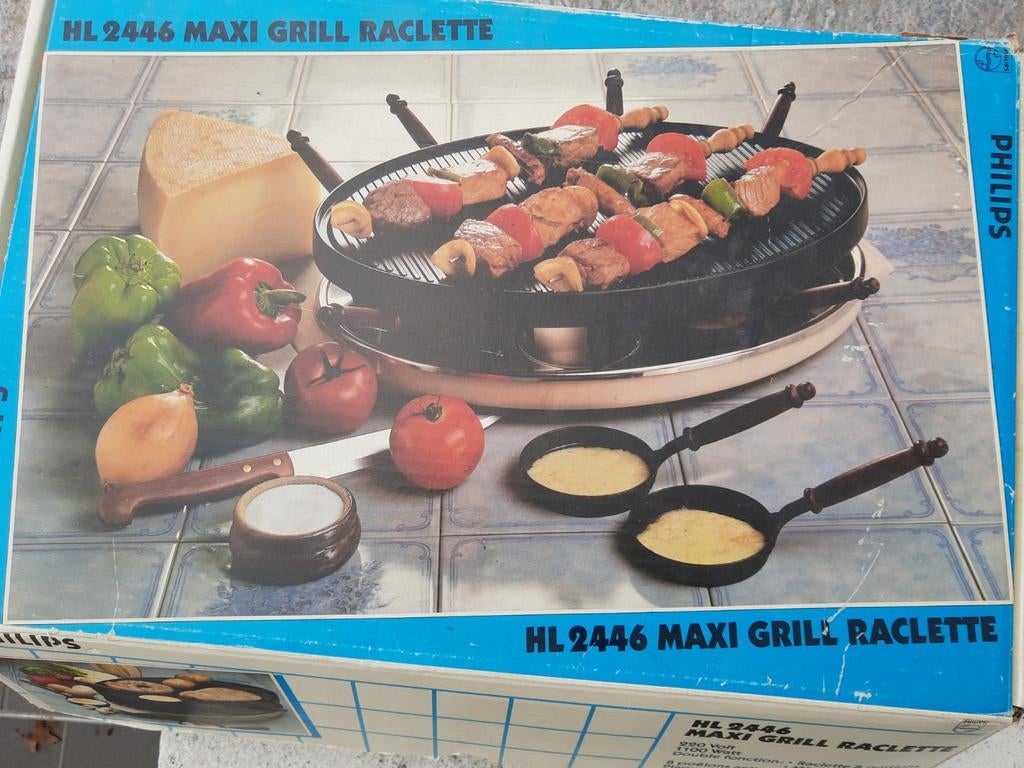 Gourmet en raclette, Ophalen