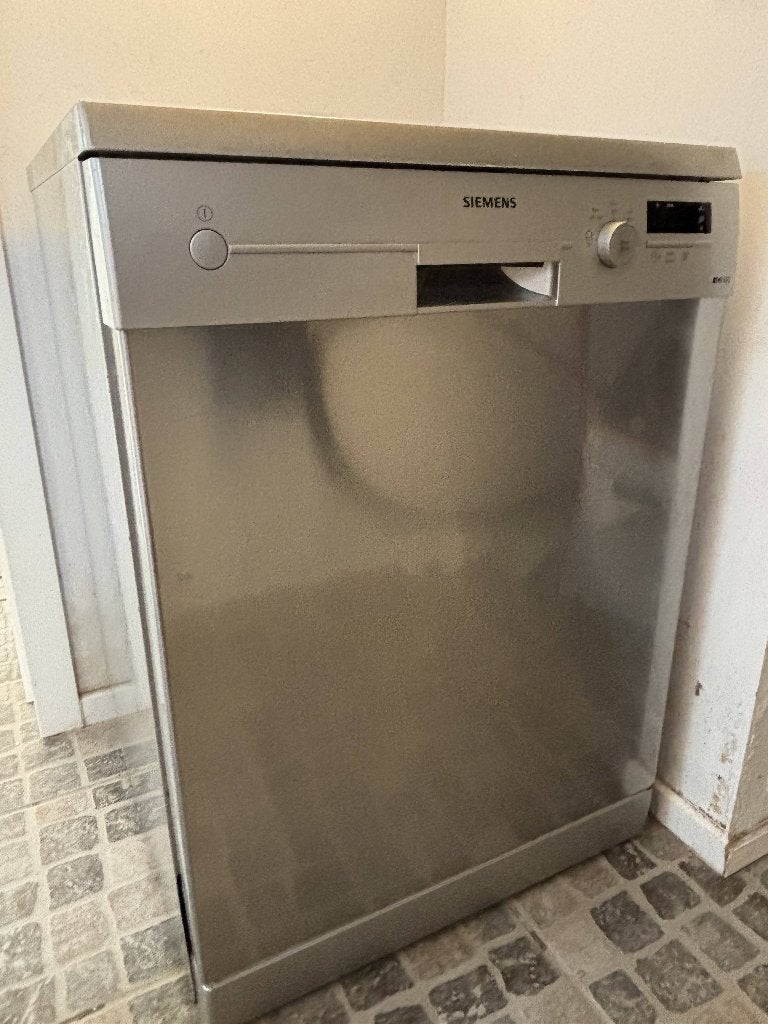 Siemens iQ100 vaatwasser – inox – vrijstaand, 85 à 90 cm, Enlèvement, Utilisé, 45 à 60 cm